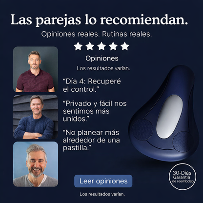 Recuperador de erecciones masculino